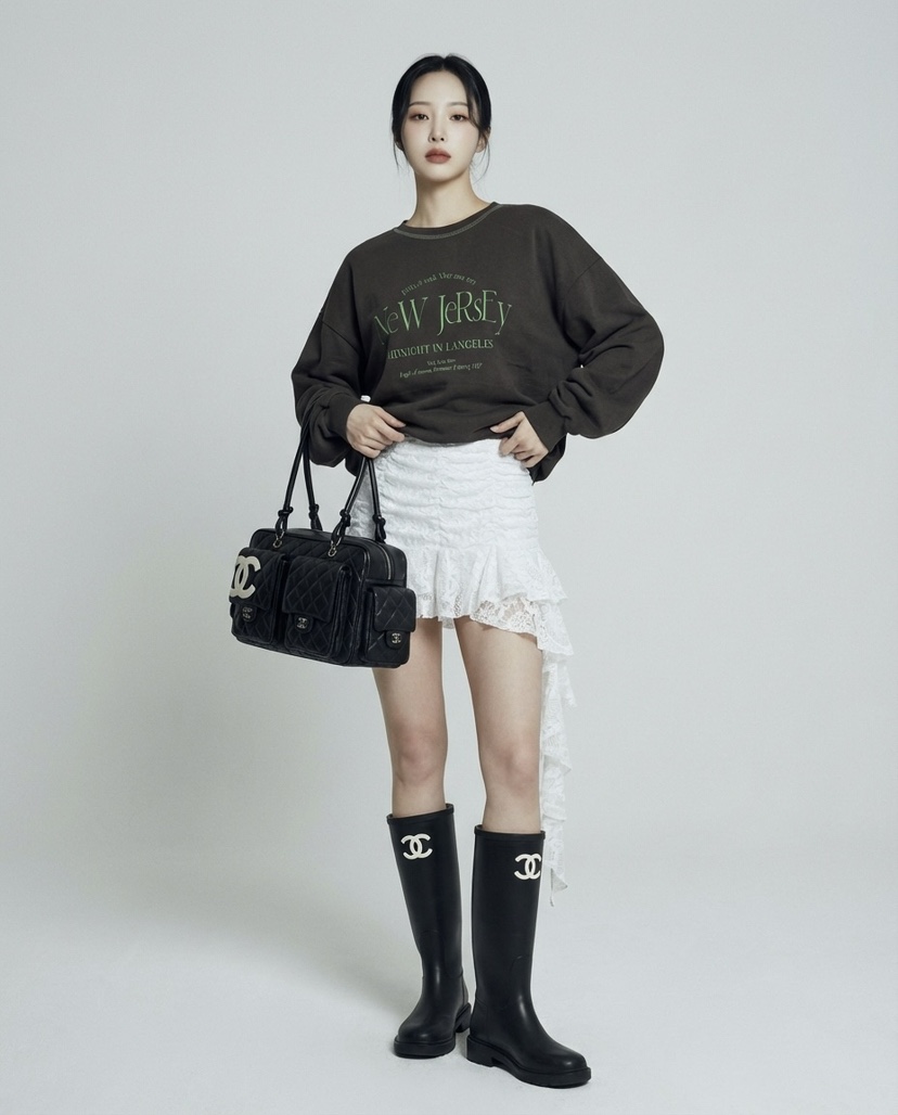 바츠東大門代購女士新款職業真品休閑時尚26春夏推薦長袖T恤Vatz長袖T恤