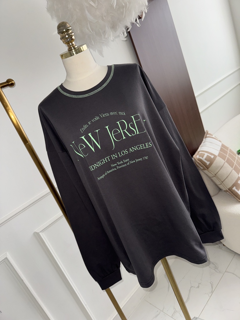 바츠東大門代購女士新款職業真品休閑時尚26春夏推薦長袖T恤Vatz長袖T恤圖色1