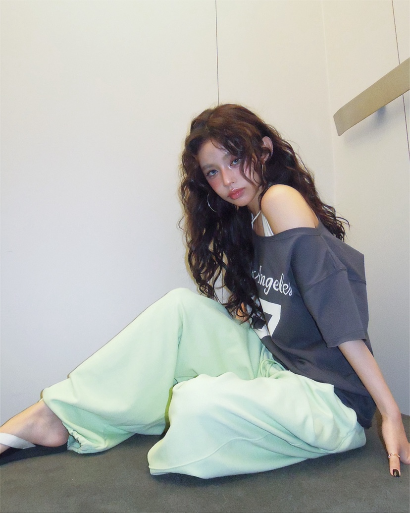 LIVE AID-P東大門代購女士新品職業休閑26春夏人氣時尚T恤LIVE AID-PT恤