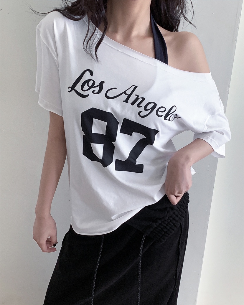 LIVE AID-P東大門代購女士新品職業休閑26春夏人氣時尚T恤LIVE AID-PT恤