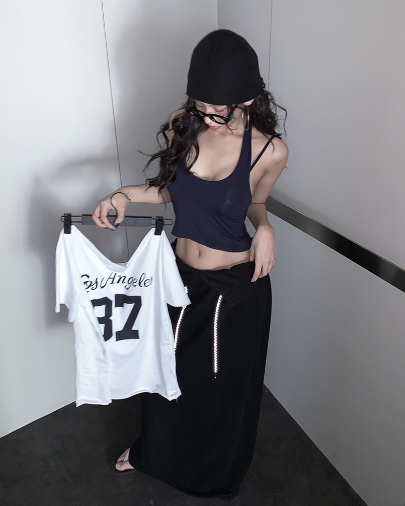 LIVE AID-P東大門代購女士新品職業休閑26春夏人氣時尚T恤LIVE AID-PT恤