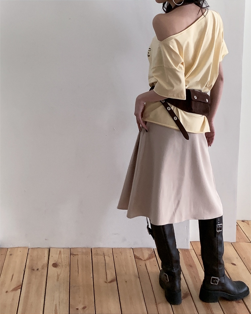 LIVE AID-P東大門代購女士新品職業休閑26春夏人氣時尚T恤LIVE AID-PT恤