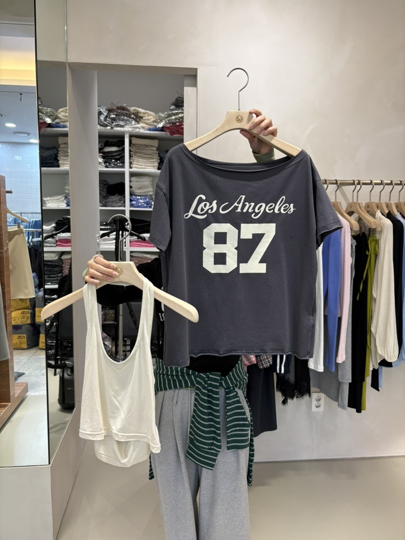 LIVE AID-P東大門代購女士新品職業休閑26春夏人氣時尚T恤LIVE AID-PT恤