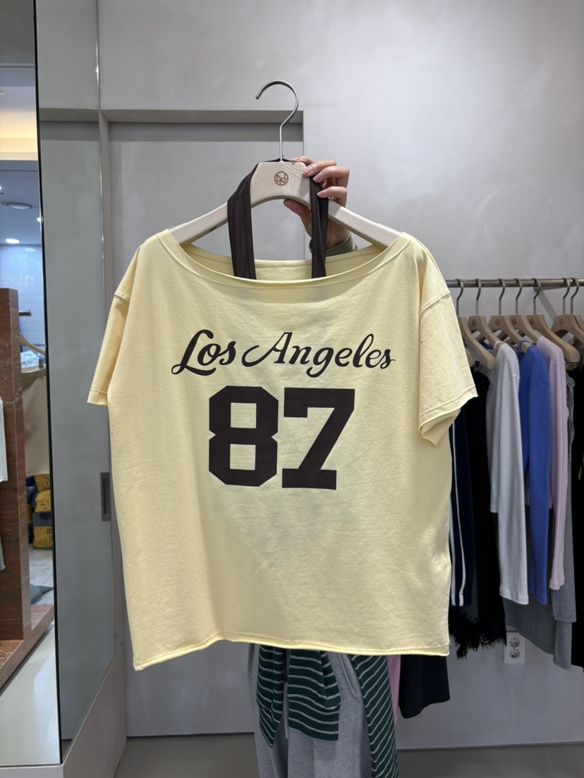 LIVE AID-P東大門代購女士新品職業休閑26春夏人氣時尚T恤LIVE AID-PT恤圖色3