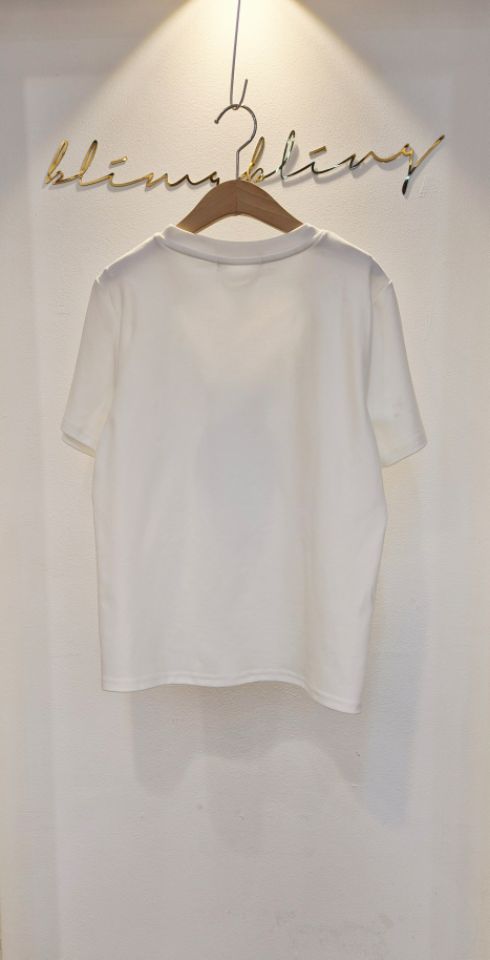 BLING BLING-S/RICO韓國直郵女裝新款職業26春夏真品T恤BLING BLING-S/RICOT恤