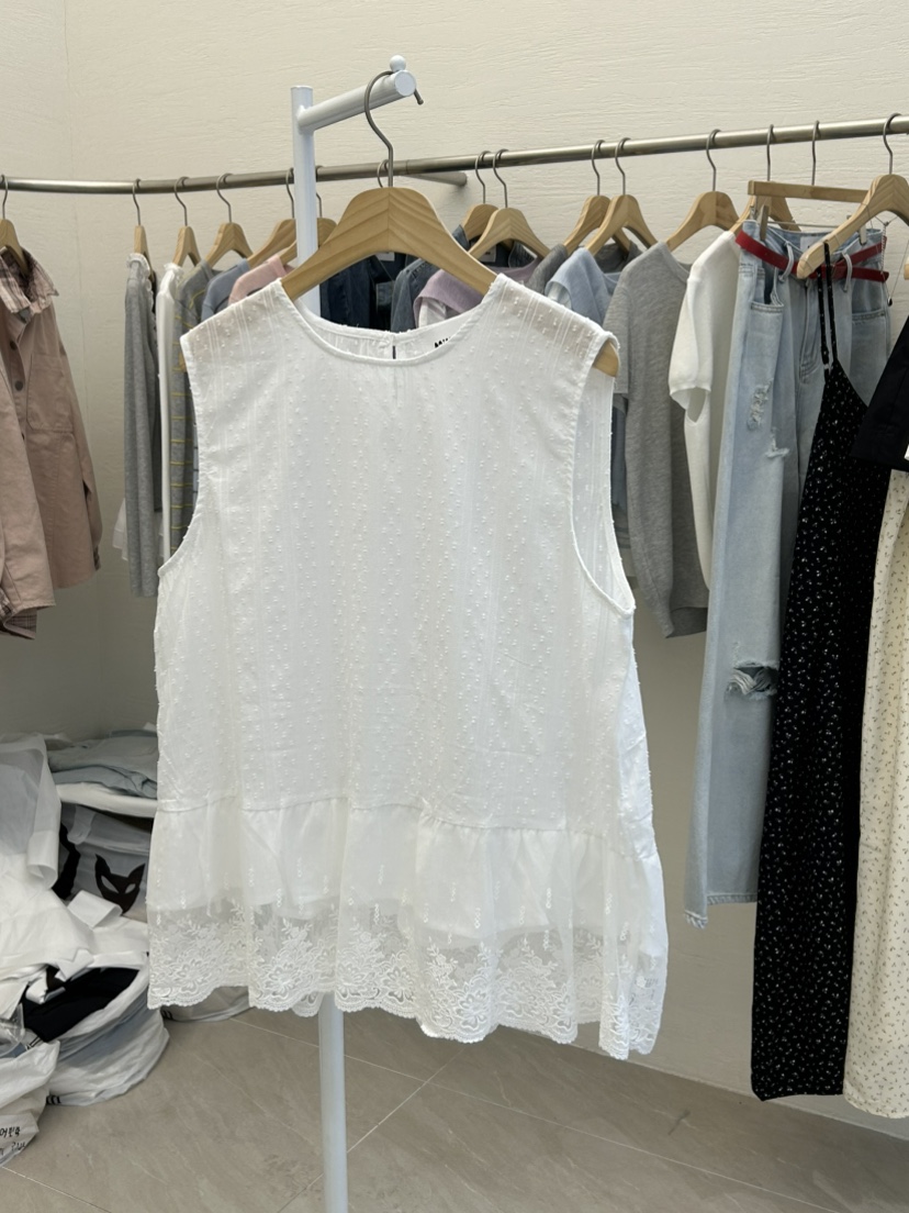 MILK TEA東大門實拍女裝新款26春夏熱賣真品時尚吊帶背心MILK TEA吊帶/背心圖色1