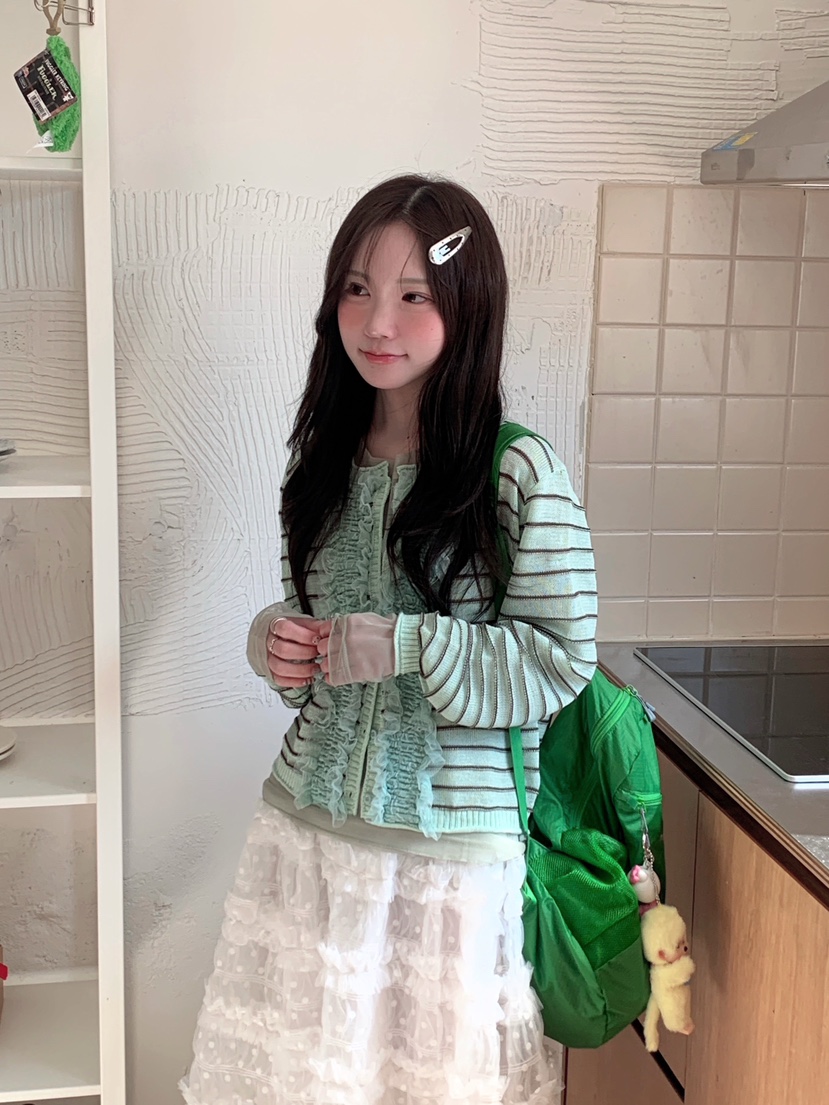 MAISONDEGLORY東大門代購女裝新款時尚熱賣職業針織衫開衫MAISON DE GLORY針織衫