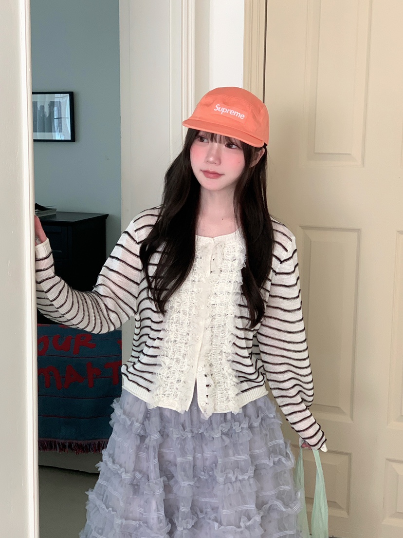 MAISONDEGLORY東大門代購女裝新款時尚熱賣職業針織衫開衫MAISON DE GLORY針織衫