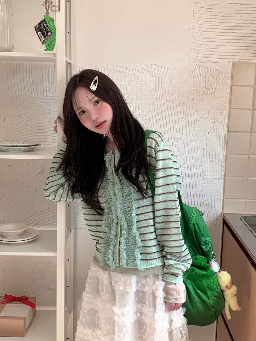 MAISONDEGLORY東大門代購女裝新款時尚熱賣職業針織衫開衫MAISON DE GLORY針織衫