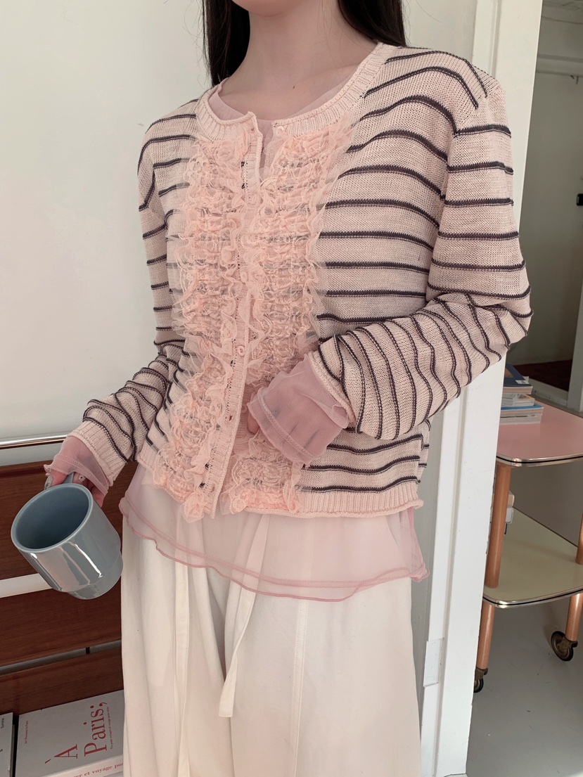 MAISONDEGLORY東大門代購女裝新款時尚熱賣職業針織衫開衫MAISON DE GLORY針織衫圖色3