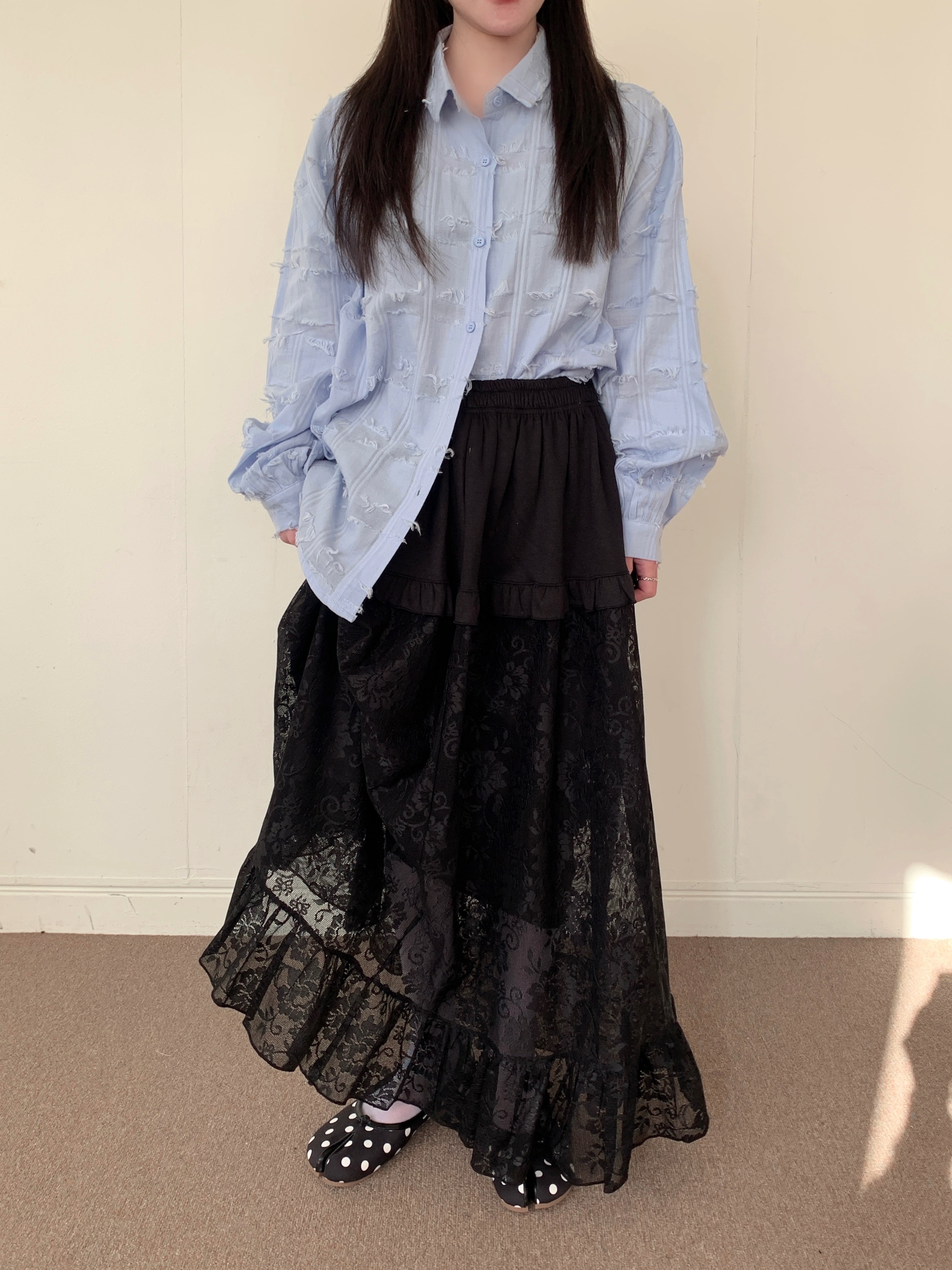 MAISONDEGLORY東大門代購女裝新品真品時尚休閑人氣熱賣長裙MAISON DE GLORY長裙圖色2