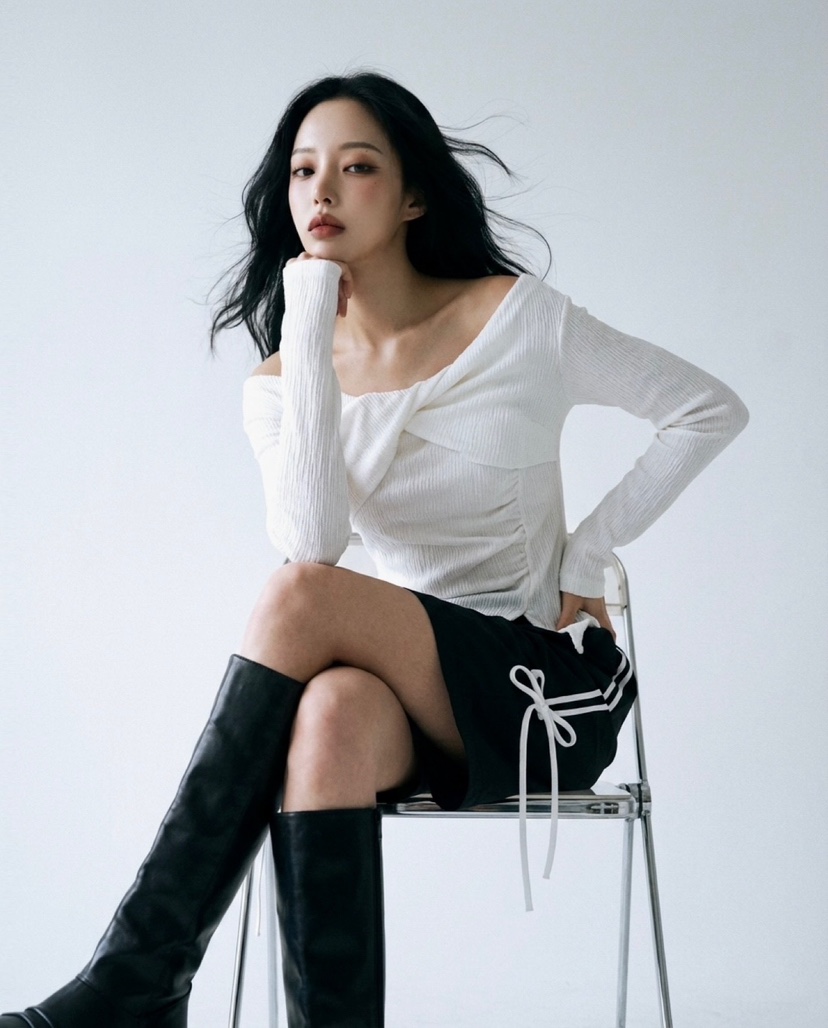 바츠東大門實拍女裝新款人氣熱賣職業時尚真品推薦長袖T恤Vatz長袖T恤