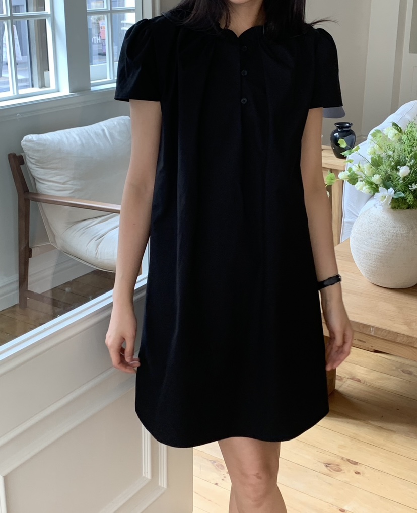 NOUVEAU韓國直郵女裝新品時尚職業人氣休閑26春夏連衣裙荷葉邊NOUVEAU連衣裙