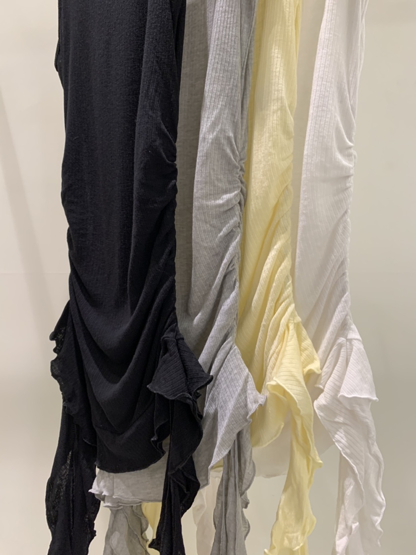 ZITTEN東大門代購女士新品人氣推薦真品吊帶背心褶皺長款ZITTEN吊帶/背心