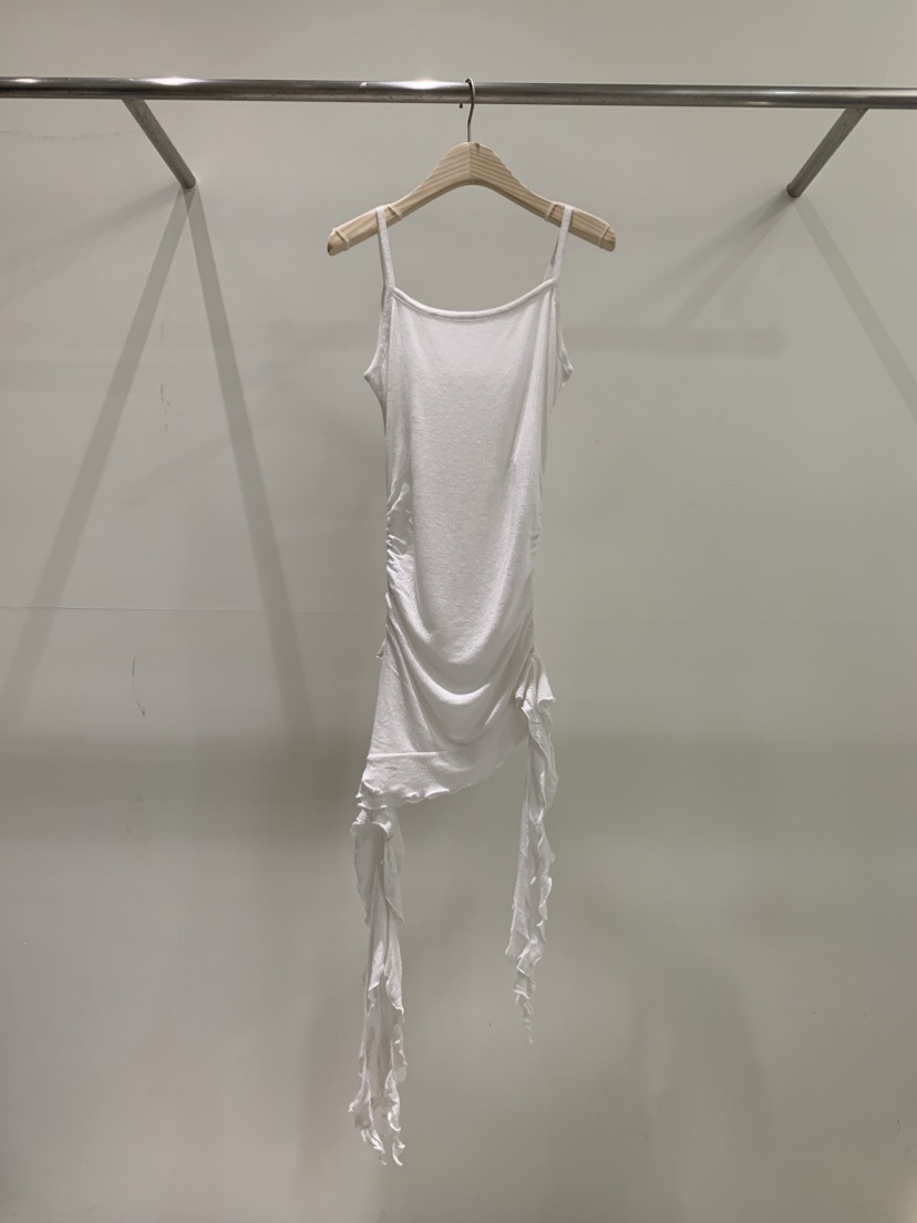 ZITTEN東大門代購女士新品人氣推薦真品吊帶背心褶皺長款ZITTEN吊帶/背心圖色4