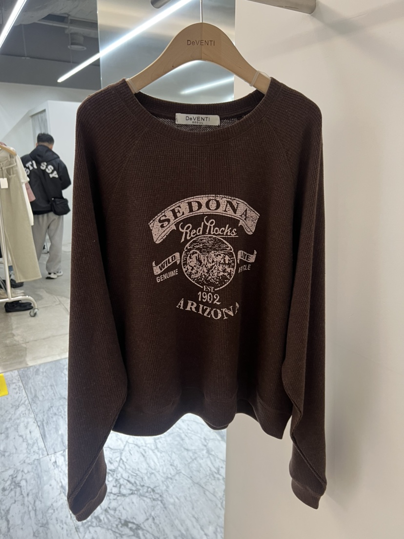 DE VENTI韓國直郵女士新款熱賣推薦休閑真品時尚26春夏衛衣DE VENTI衛衣圖色2