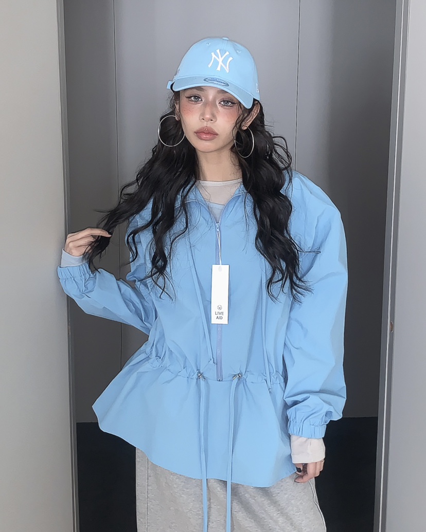 LIVE AID-P東大門直郵女裝新品熱賣26春夏推薦夾克拉鏈LIVE AID-P夾克