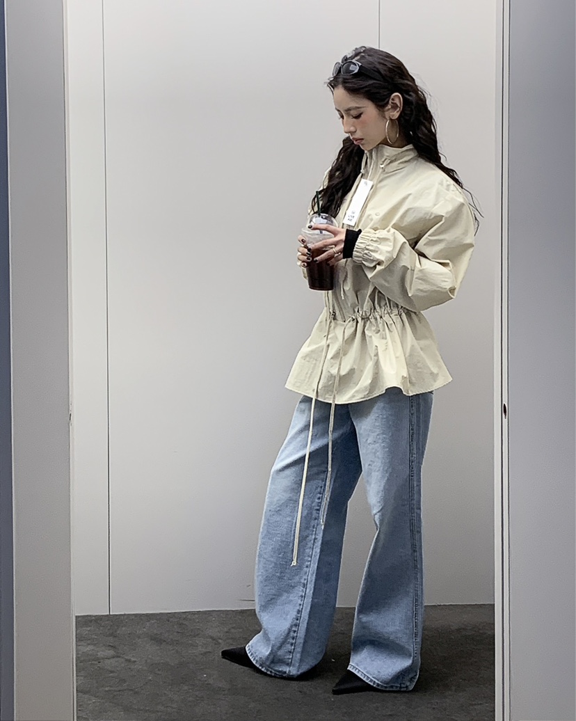 LIVE AID-P東大門直郵女裝新品熱賣26春夏推薦夾克拉鏈LIVE AID-P夾克