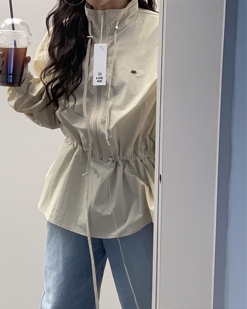 LIVE AID-P東大門直郵女裝新品熱賣26春夏推薦夾克拉鏈LIVE AID-P夾克