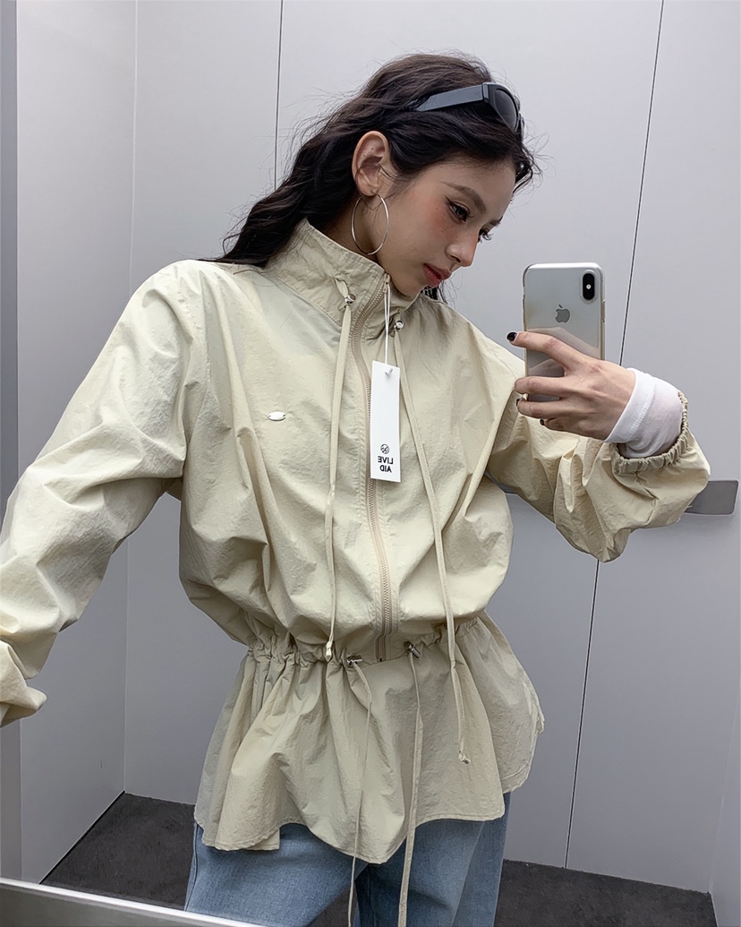 LIVE AID-P東大門直郵女裝新品熱賣26春夏推薦夾克拉鏈LIVE AID-P夾克