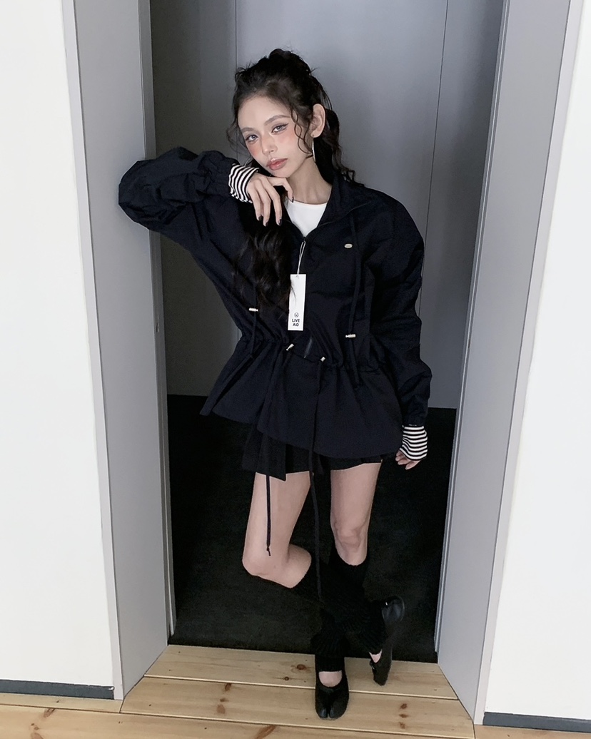 LIVE AID-P東大門直郵女裝新品熱賣26春夏推薦夾克拉鏈LIVE AID-P夾克