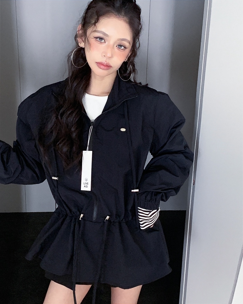 LIVE AID-P東大門直郵女裝新品熱賣26春夏推薦夾克拉鏈LIVE AID-P夾克