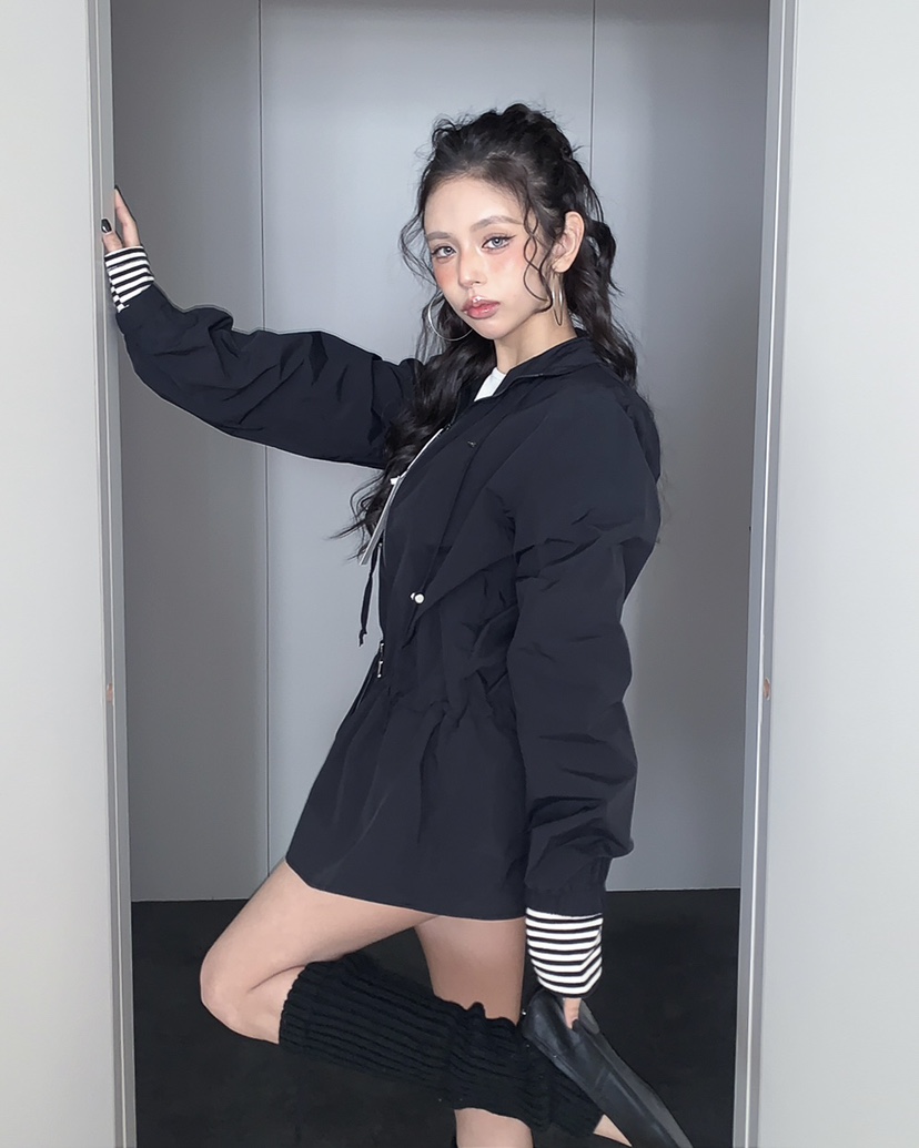 LIVE AID-P東大門直郵女裝新品熱賣26春夏推薦夾克拉鏈LIVE AID-P夾克