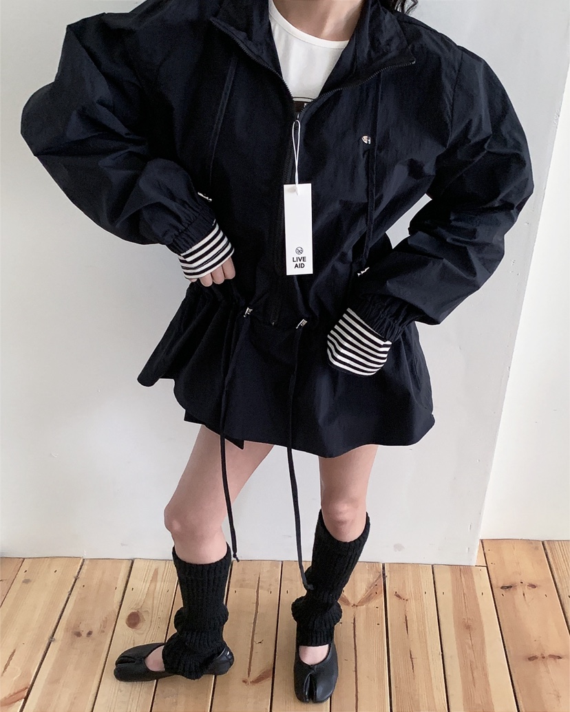LIVE AID-P東大門直郵女裝新品熱賣26春夏推薦夾克拉鏈LIVE AID-P夾克