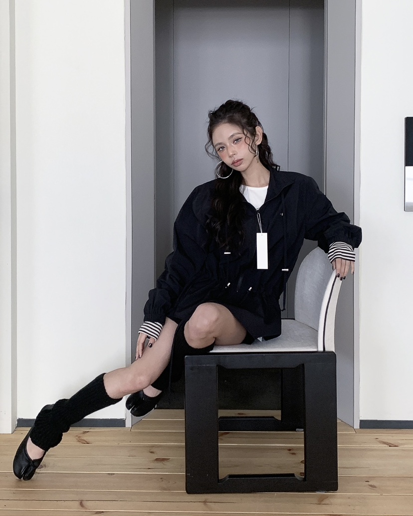 LIVE AID-P東大門直郵女裝新品熱賣26春夏推薦夾克拉鏈LIVE AID-P夾克