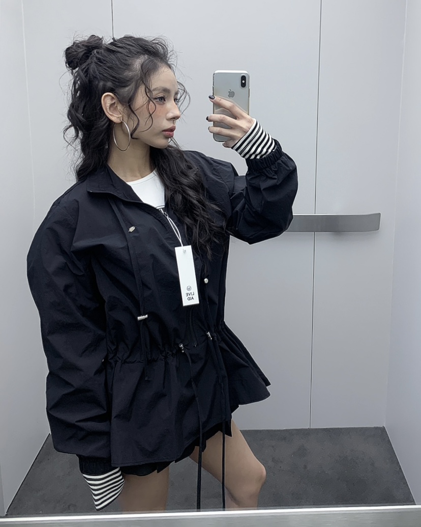 LIVE AID-P東大門直郵女裝新品熱賣26春夏推薦夾克拉鏈LIVE AID-P夾克