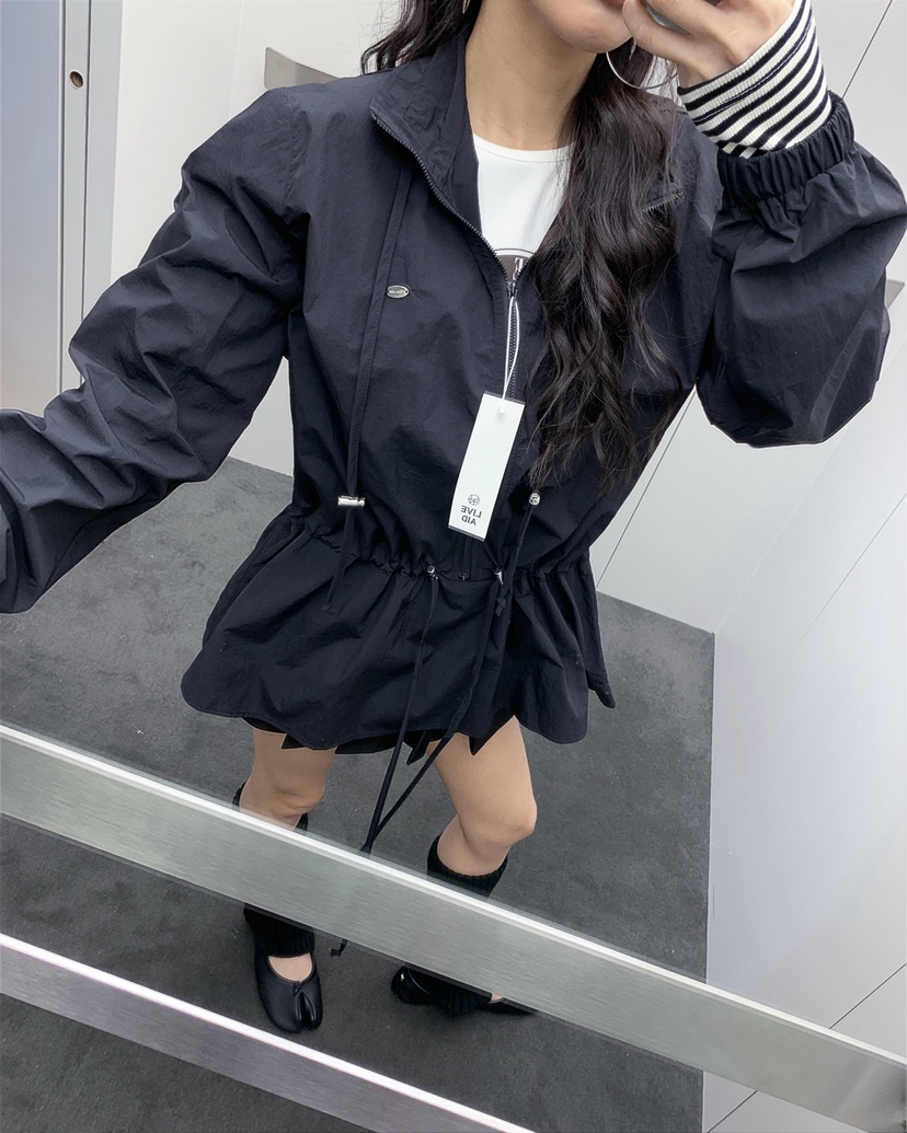 LIVE AID-P東大門直郵女裝新品熱賣26春夏推薦夾克拉鏈LIVE AID-P夾克