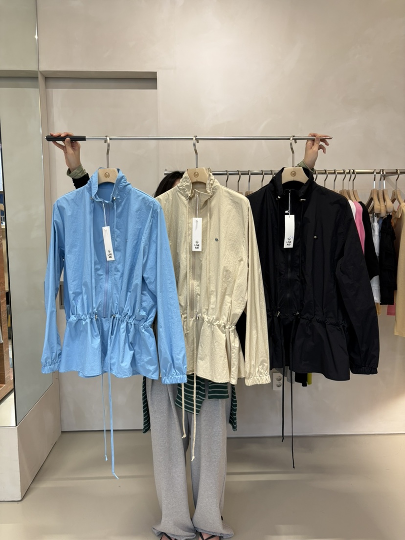 LIVE AID-P東大門直郵女裝新品熱賣26春夏推薦夾克拉鏈LIVE AID-P夾克