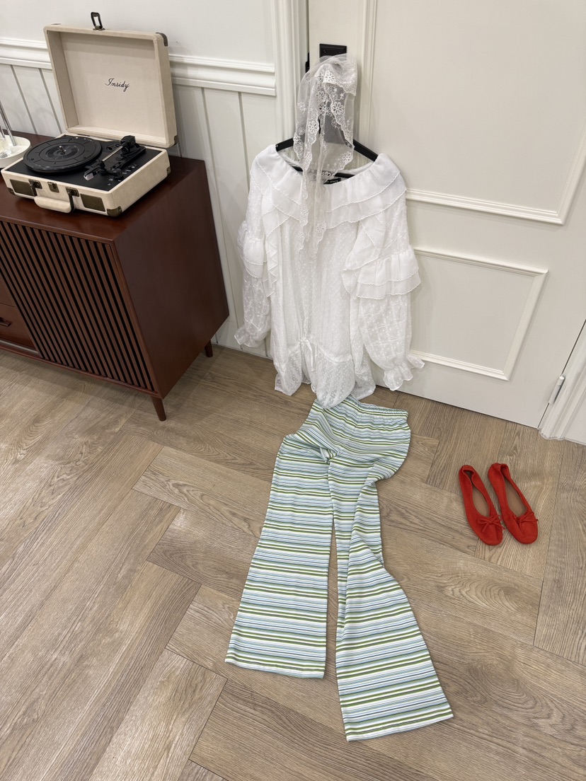 MAISONDEGLORY韓國代購女士新品26春夏推薦熱賣襯衫蕾絲衫MAISON DE GLORY襯衫/蕾絲衫