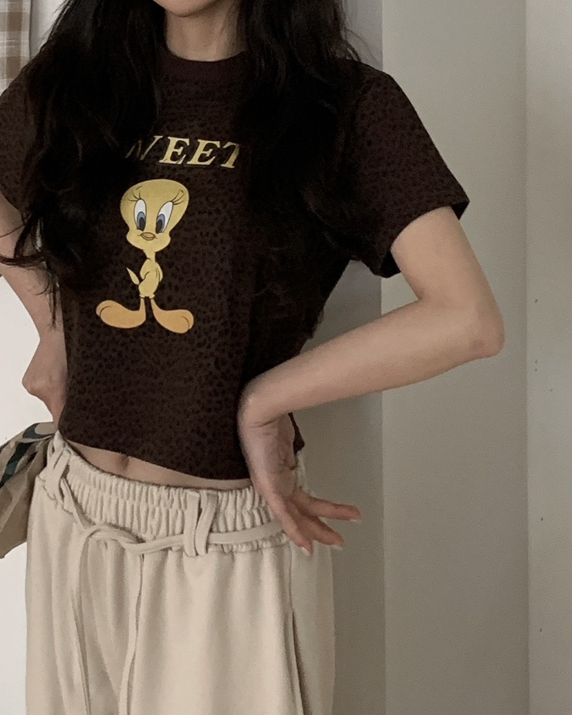 OURWAVE/OUR ROOM東大門實拍女裝新款休閑真品推薦26春夏T恤Our Wave/Our RoomT恤