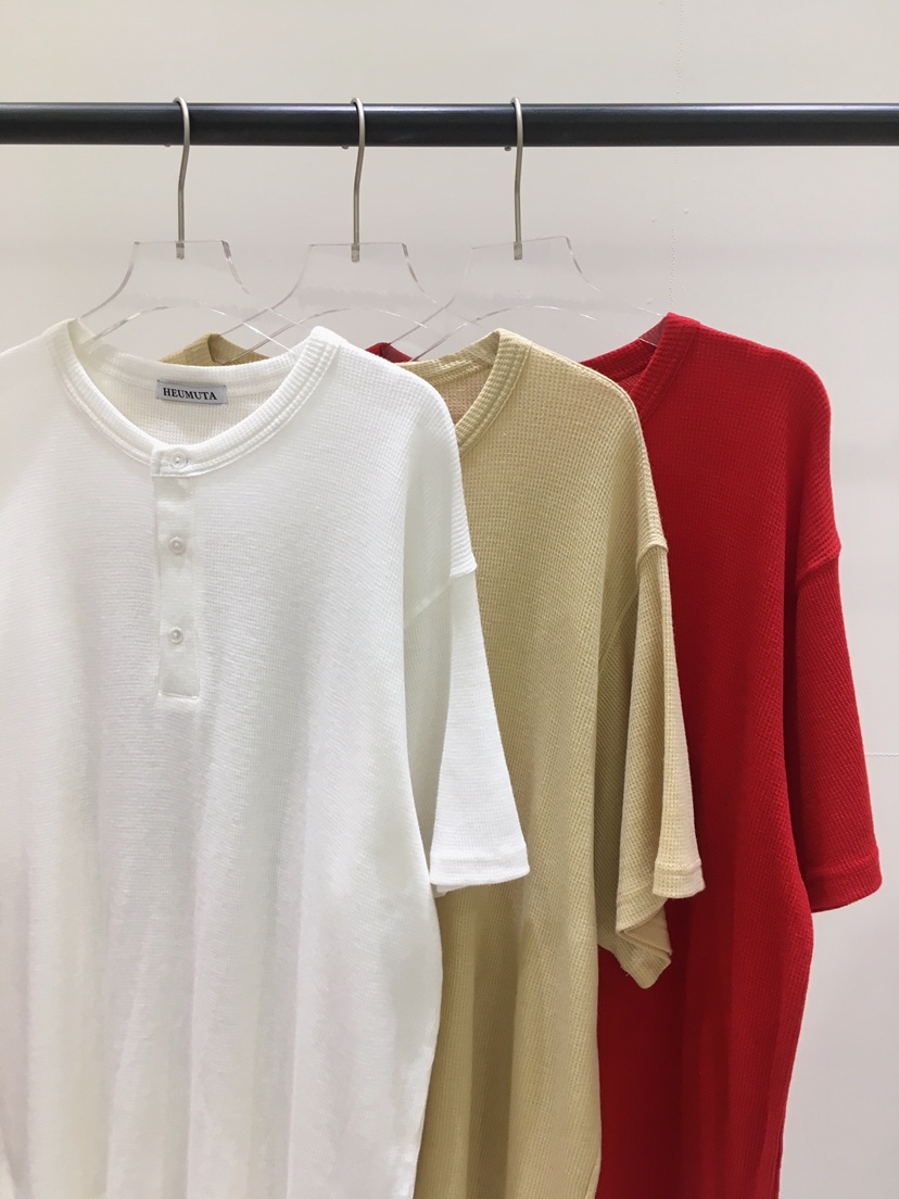 HEUMUTA東大門代購女士新品26春夏時尚人氣T恤華夫格格紋HEUMUTAT恤