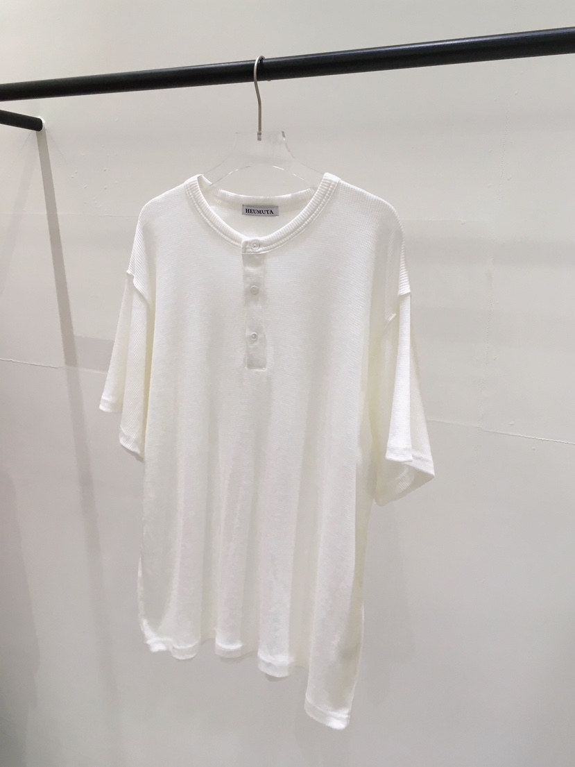 HEUMUTA東大門代購女士新品26春夏時尚人氣T恤華夫格格紋HEUMUTAT恤