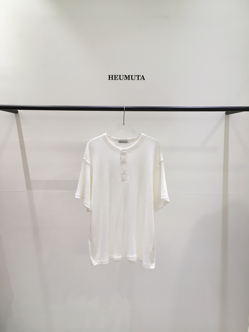 HEUMUTA東大門代購女士新品26春夏時尚人氣T恤華夫格格紋HEUMUTAT恤圖色1