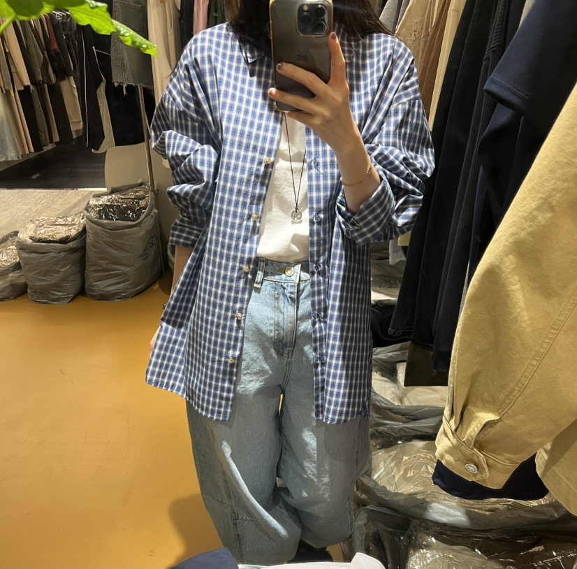 DE VENTI東大門代購女裝新品休閑熱賣時尚人氣襯衫蕾絲衫DE VENTI襯衫/蕾絲衫