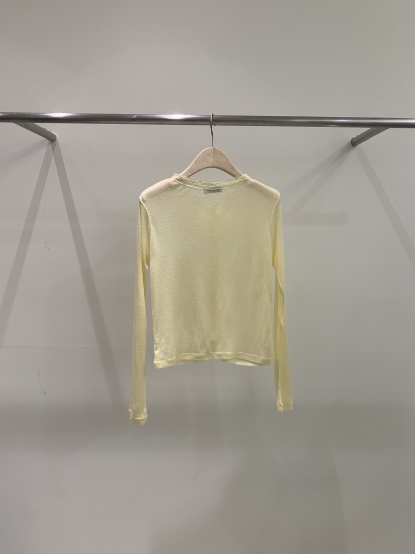 ZITTEN東大門直郵女士新品時尚熱賣職業人氣長袖T恤蕾絲開衫ZITTEN長袖T恤