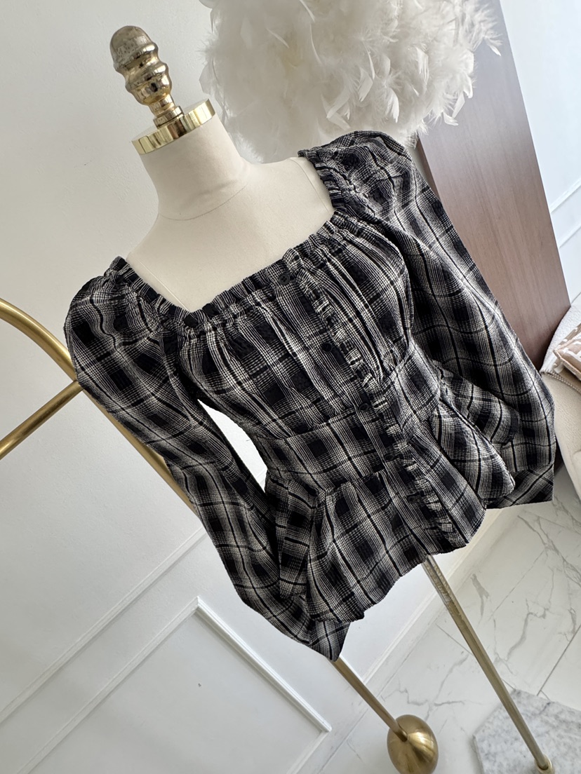 바츠韓國代購女裝新款人氣休閑時尚推薦真品職業襯衫蕾絲衫Vatz襯衫/蕾絲衫圖色2