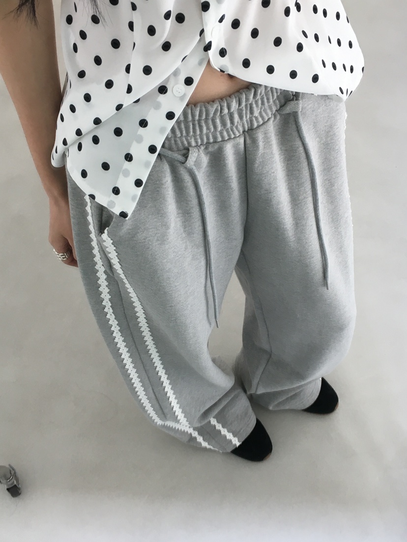 MARKE-P東大門代購女士新款熱賣休閑時尚職業休閑褲蕾絲MARKE-P休閑褲