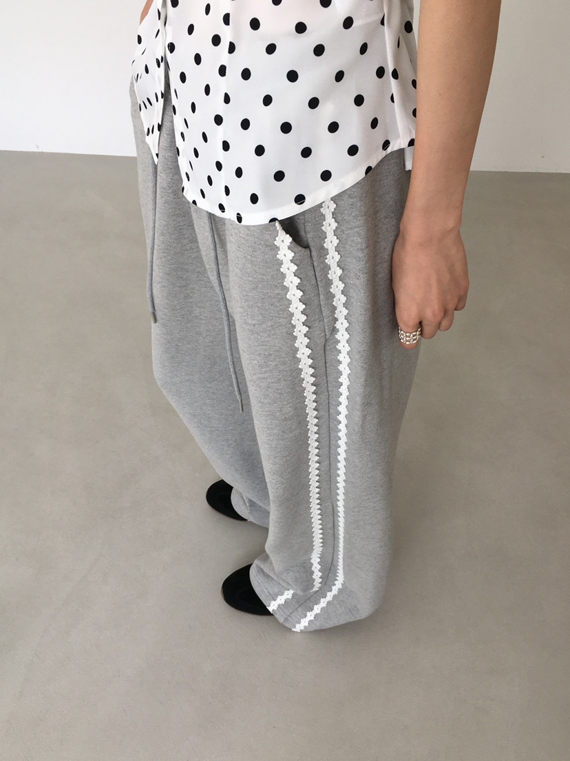 MARKE-P東大門代購女士新款熱賣休閑時尚職業休閑褲蕾絲MARKE-P休閑褲