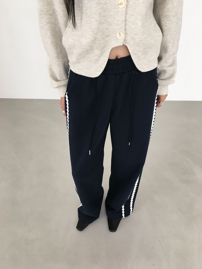 MARKE-P東大門代購女士新款熱賣休閑時尚職業休閑褲蕾絲MARKE-P休閑褲