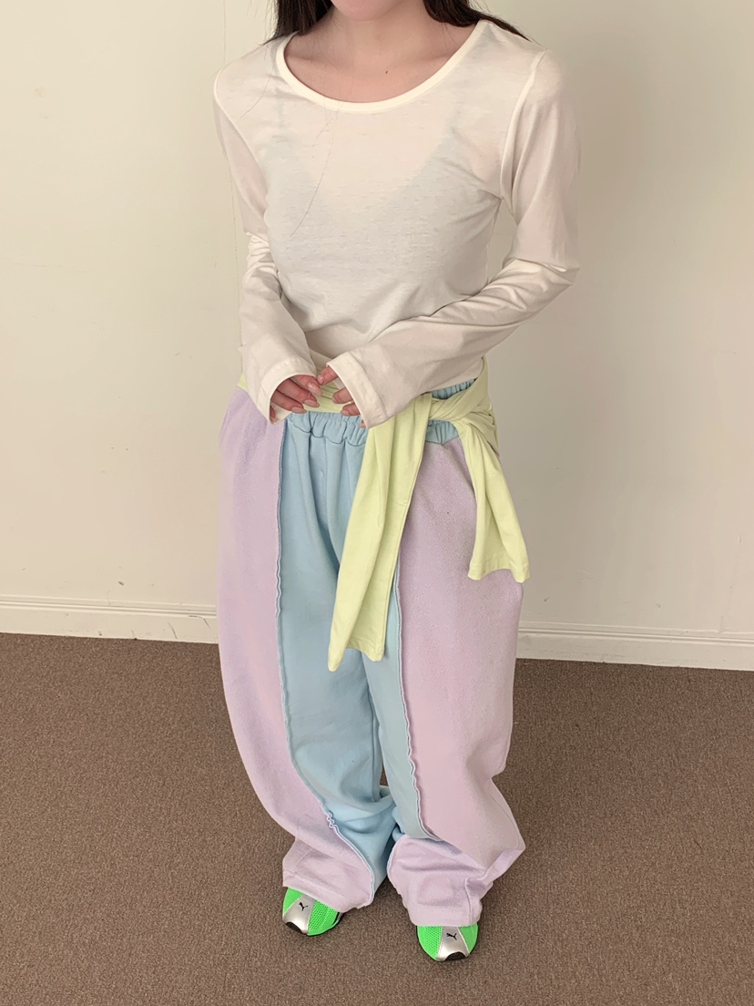 MAISONDEGLORY韓國直郵女士新品人氣熱賣職業真品休閑褲雙面MAISON DE GLORY休閑褲