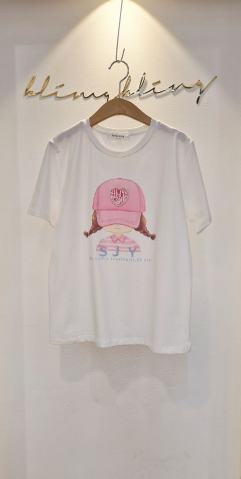 BLING BLING-S/RICO韓國直郵女士新品休閑真品推薦T恤BLING BLING-S/RICOT恤圖色1
