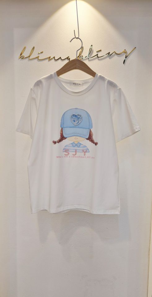 BLING BLING-S/RICO韓國直郵女士新品休閑真品推薦T恤BLING BLING-S/RICOT恤圖色2