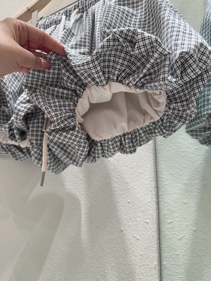 MARKE-P東大門直郵女士新品真品人氣職業26春夏裙褲格子MARKE-P裙褲