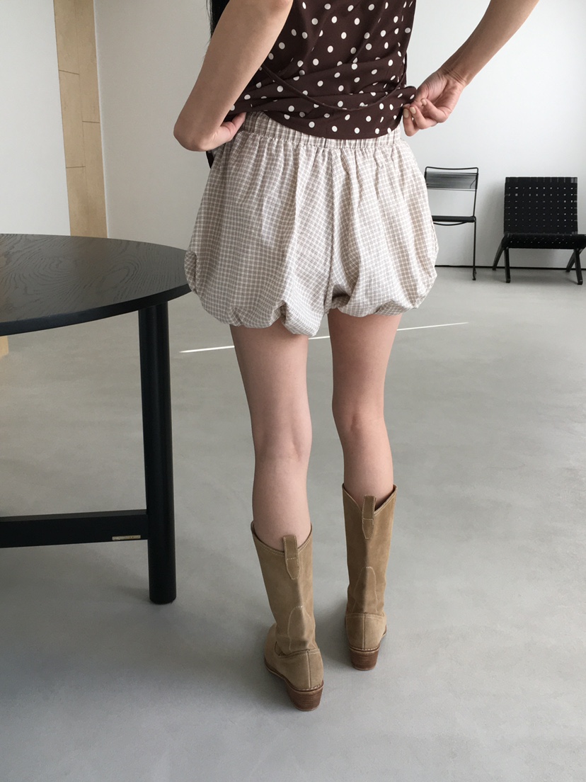 MARKE-P東大門直郵女士新品真品人氣職業26春夏裙褲格子MARKE-P裙褲