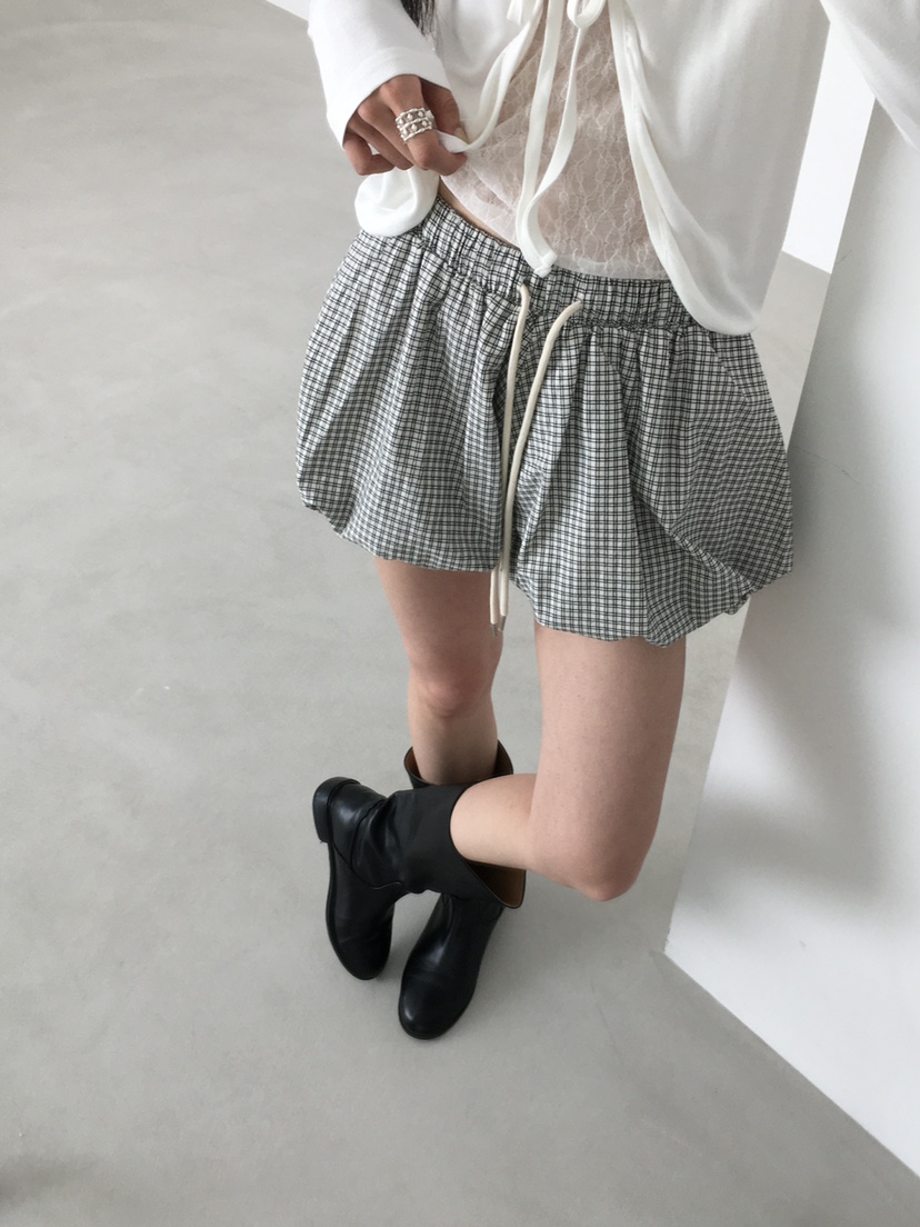 MARKE-P東大門直郵女士新品真品人氣職業26春夏裙褲格子MARKE-P裙褲