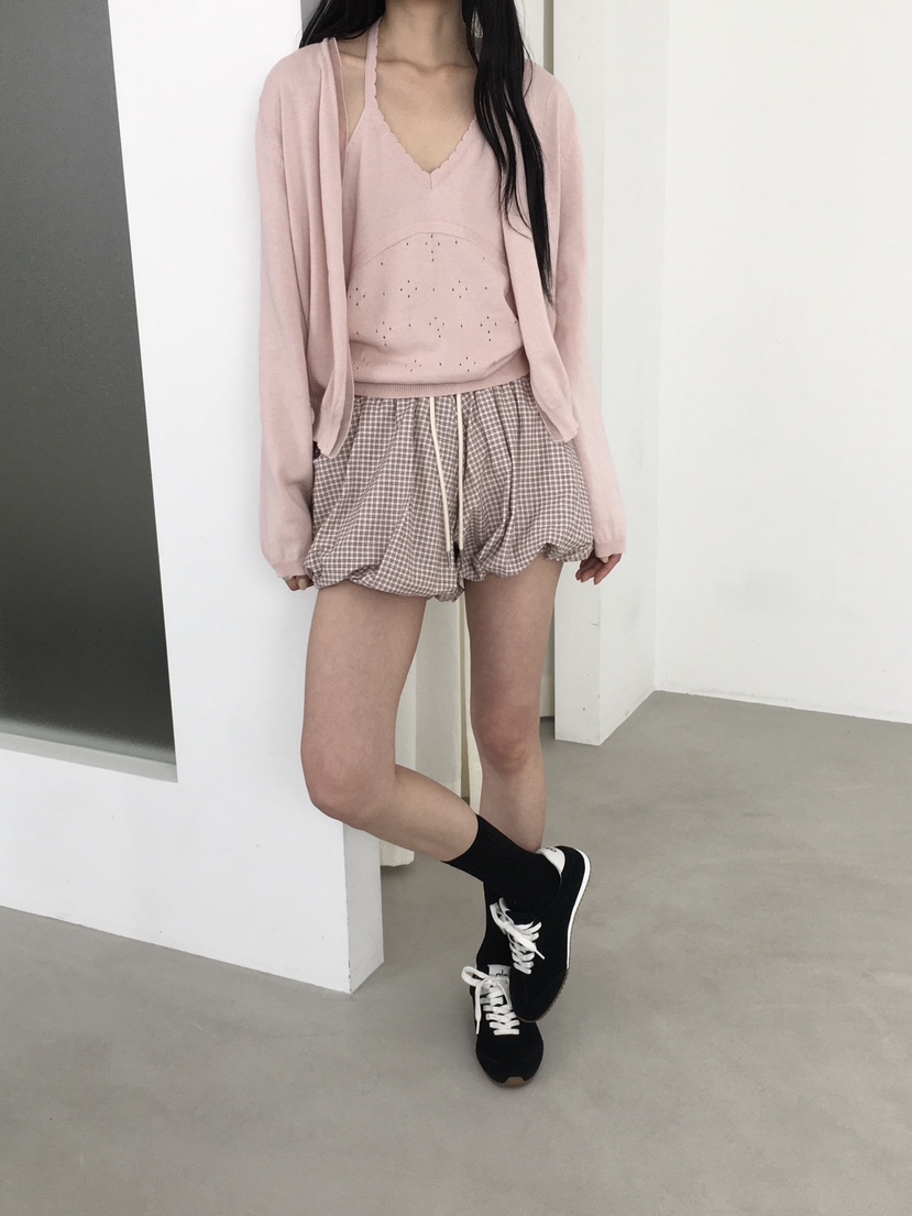 MARKE-P東大門直郵女士新品真品人氣職業26春夏裙褲格子MARKE-P裙褲